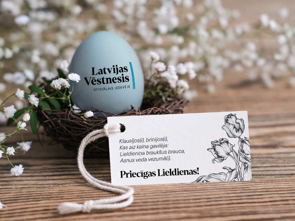 "Latvijas Vēstneša" Klientu centra darba laiks Lieldienās
